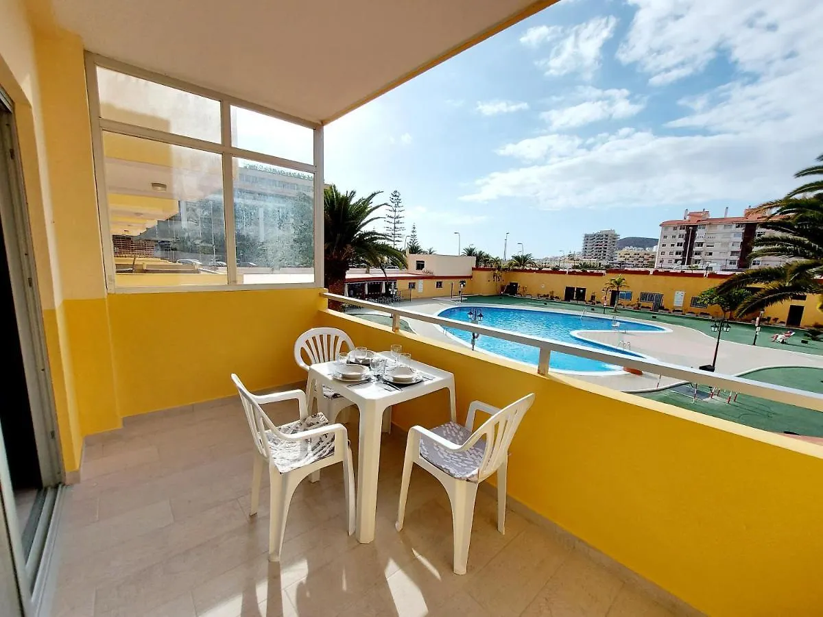 Sunny Cozy Nice Apartment Loscristianos Wifi,Pool Los Cristianos   Los Cristianos (Tenerife)
